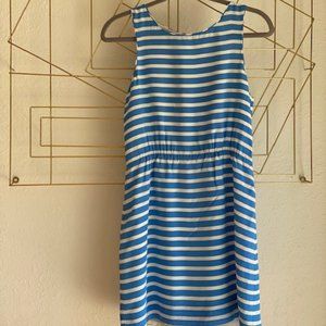 JCREW Silk Nautical Dress